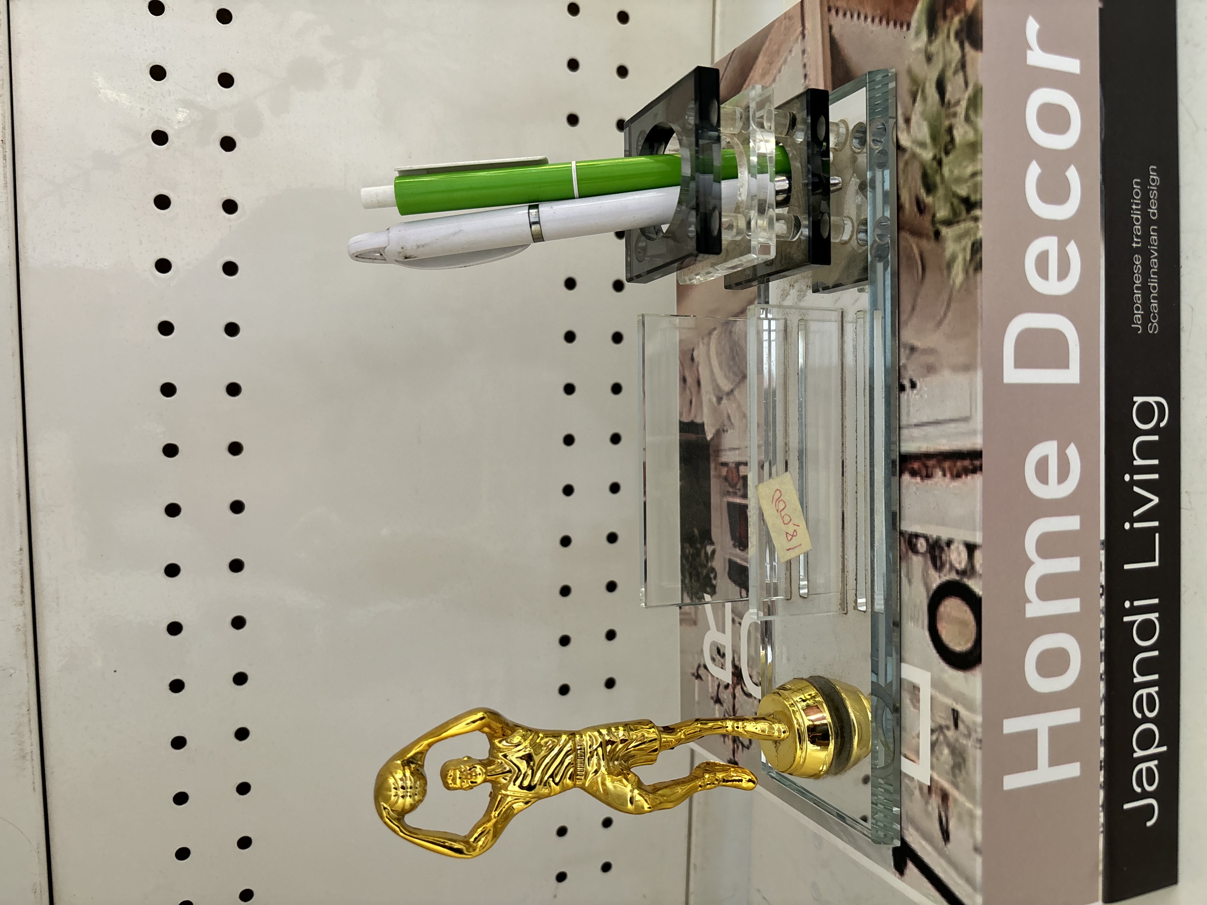 Glass Pen Holder Image