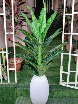 Artificial Tree In Fibre Planter image