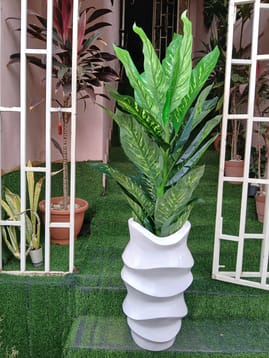 Artificial Tree In Fibre Planter image