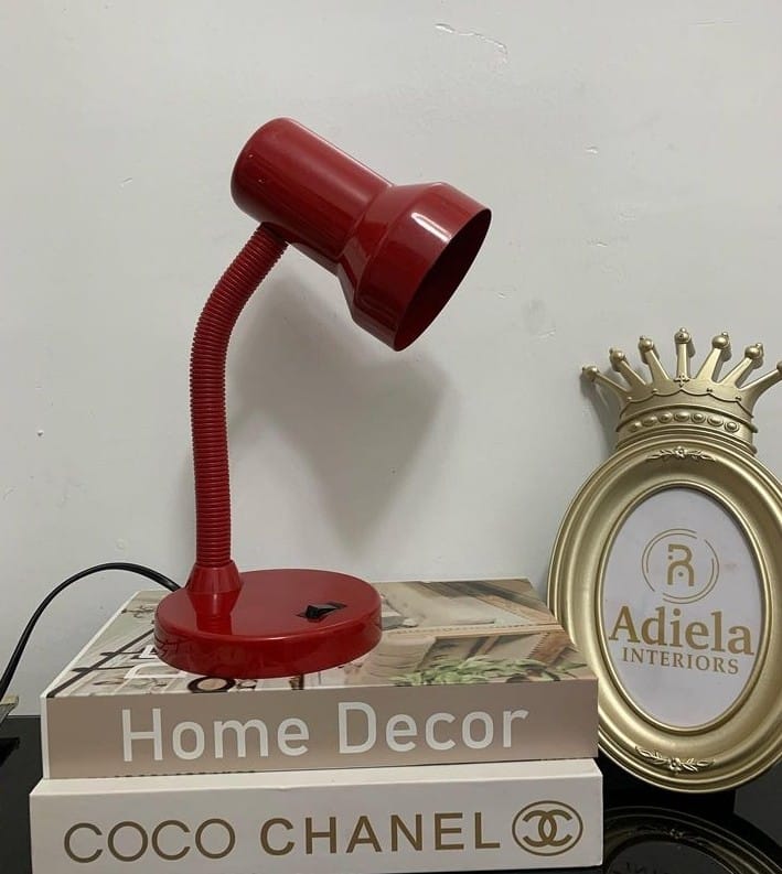 Red Reading Lamp Image
