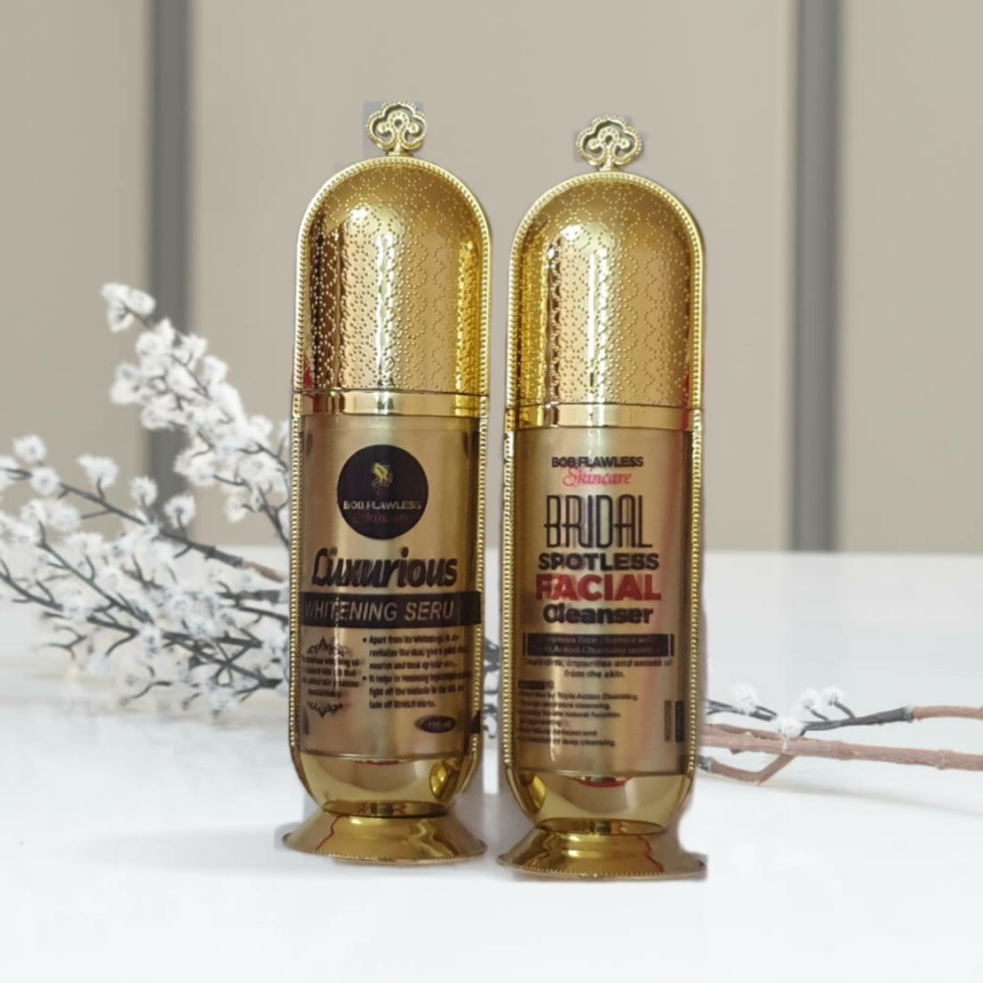 Bridal Spotless Facial Cleanser & Luxurious Whitening Serum image