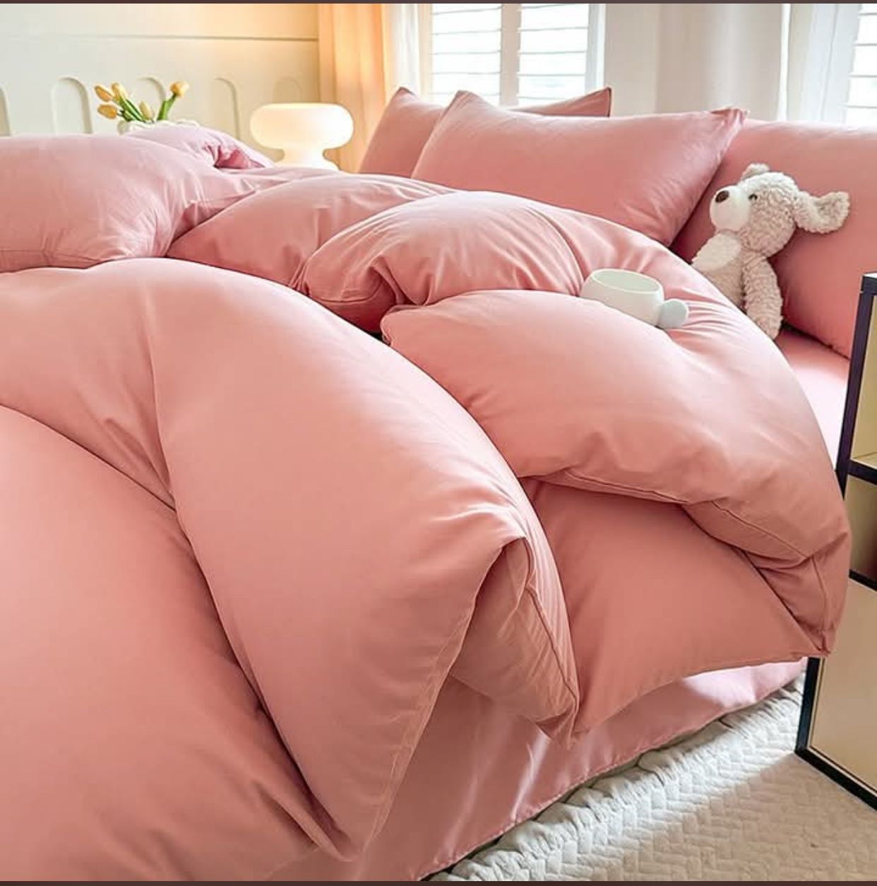 Plain American cotton / polished bedding Image