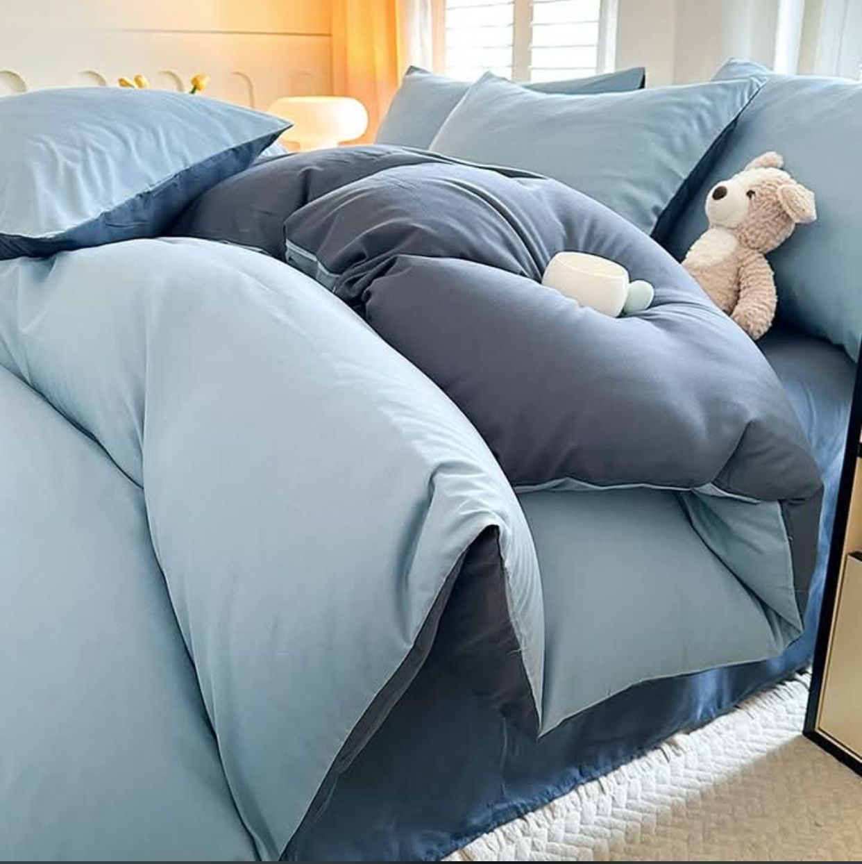 Plain American cotton / polished bedding Image