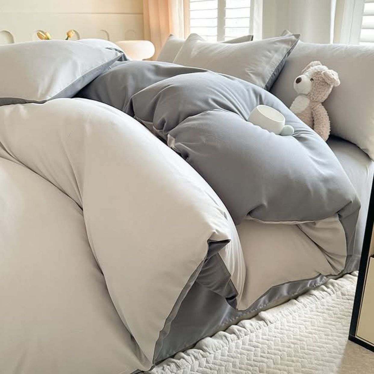 Plain American cotton / polished bedding Image