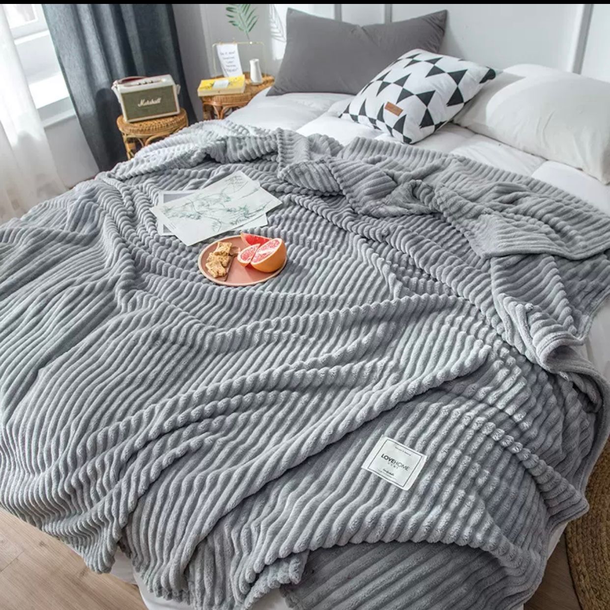 Fleece lush blanket second image