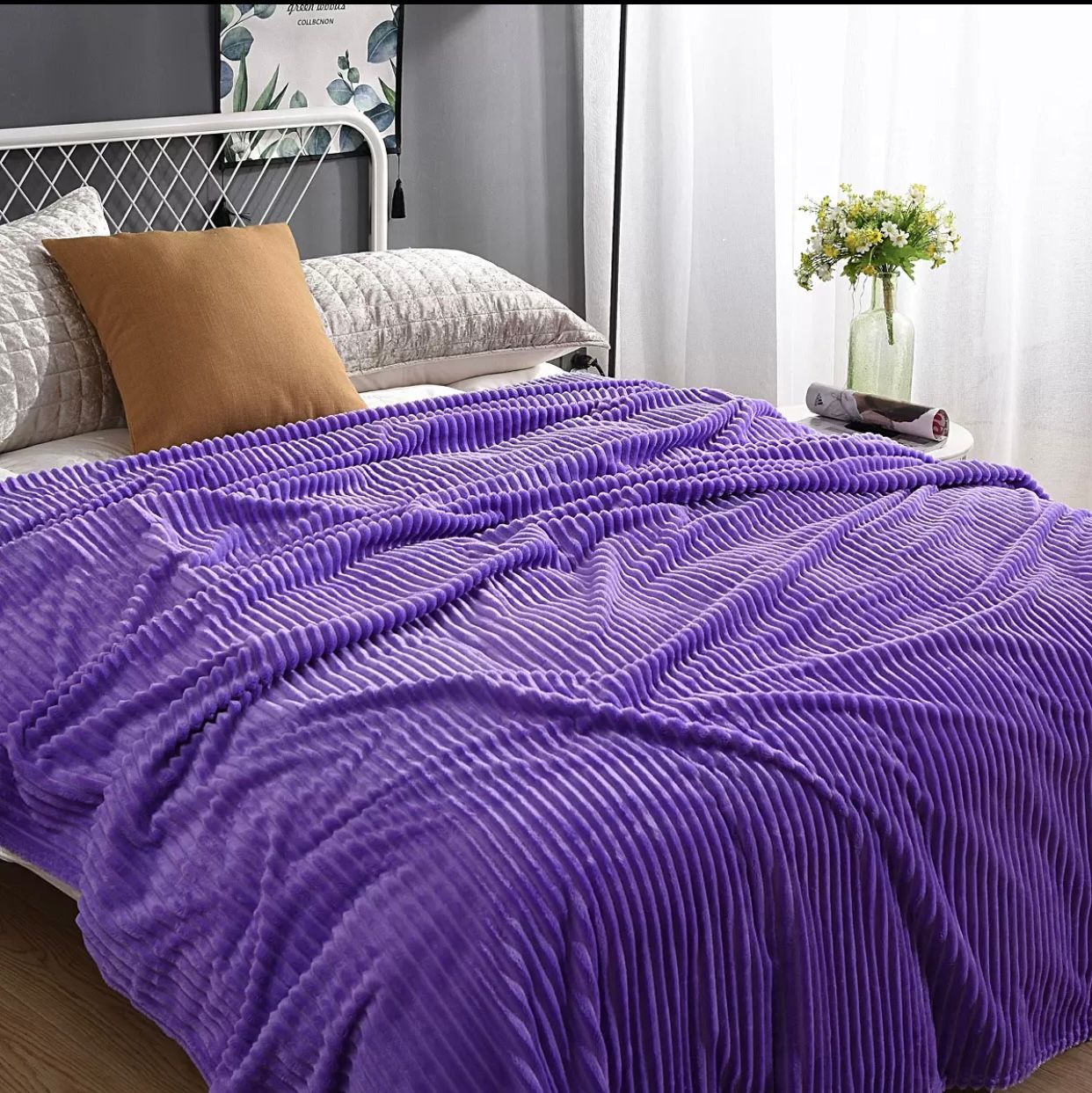 Fleece lush blanket Image