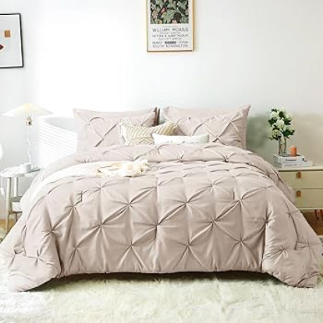 Pin tuck luxury beddings Image