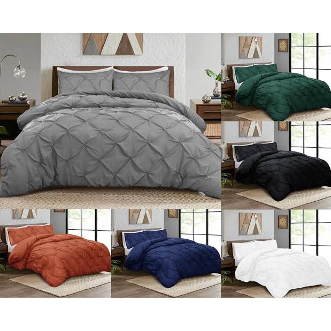 Pin tuck luxury beddings Image
