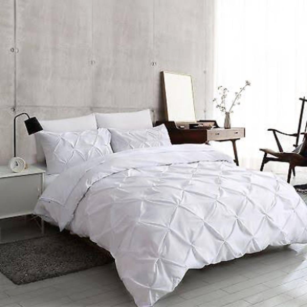 Pin tuck luxury beddings Image