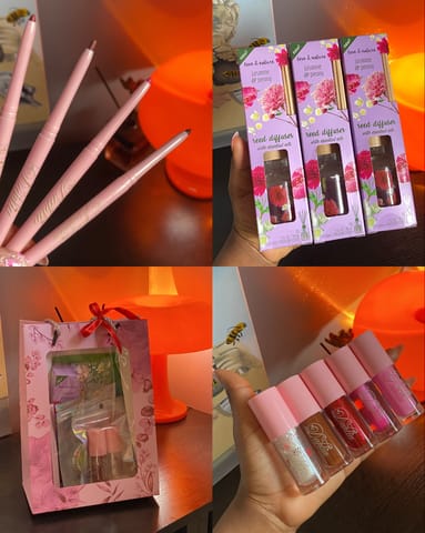 Floral Christmas Gift Bag 🎄💖