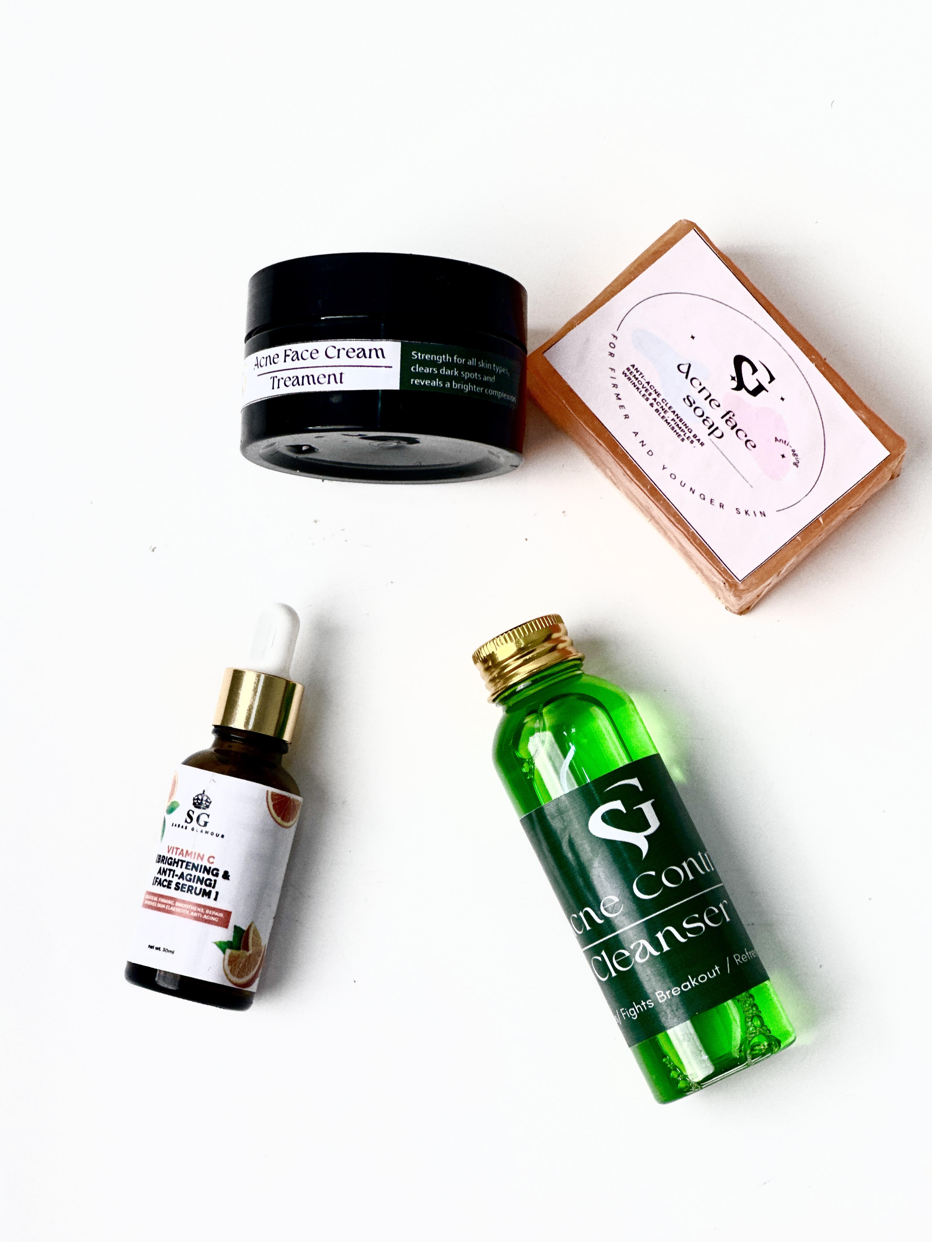 Pimples / Acne Face Treatment ( Half kit)