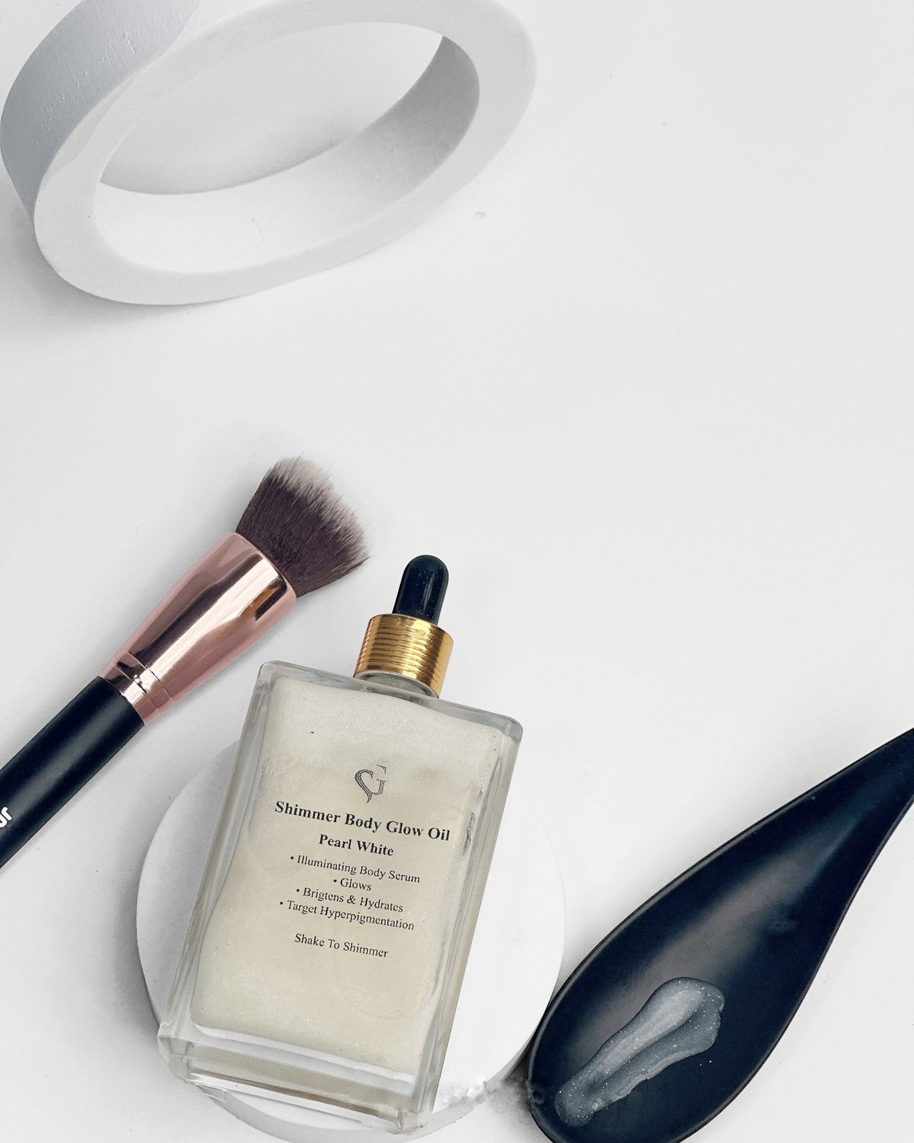 Shimmer Oil (PEARL WHITE) image