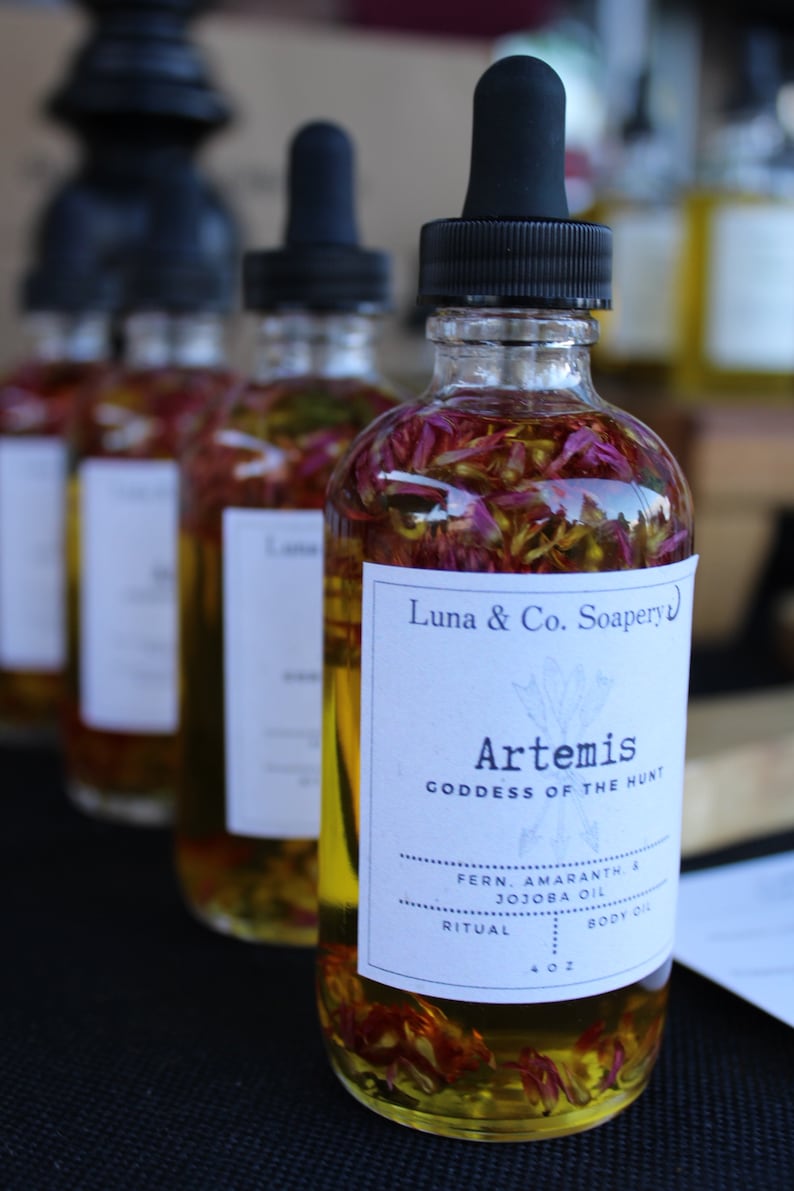 Goddess Ritual Body Oils