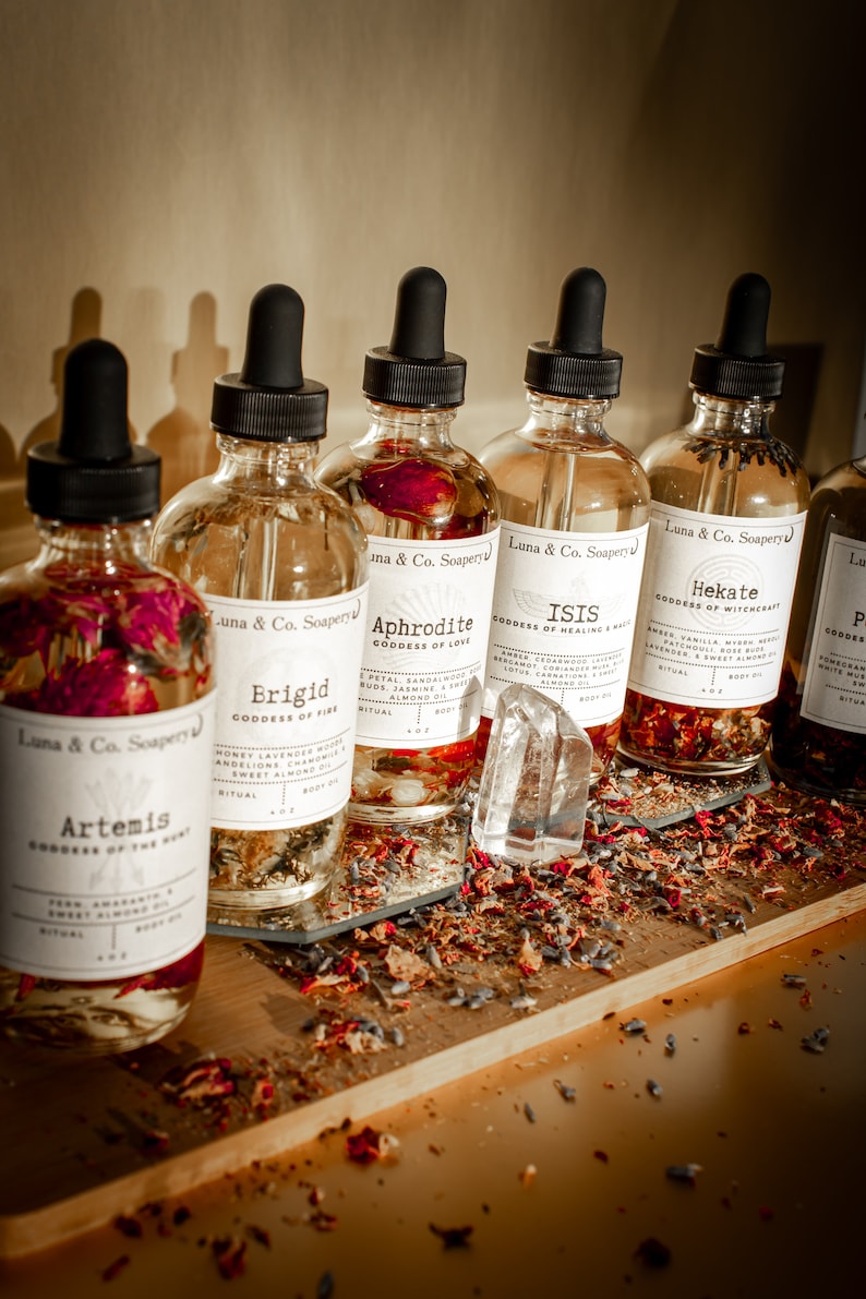 Goddess Ritual Body Oils image