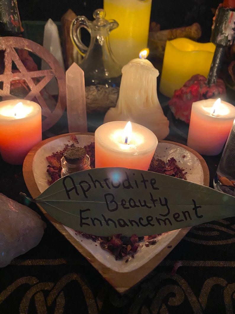 Glow Enhancement, Beauty Enhancement, Special Ritual Oil Added to Your Personal Spell