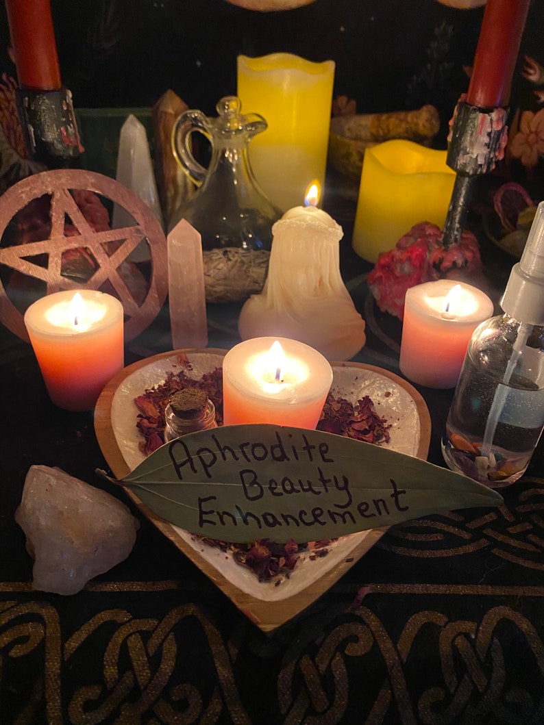 Glow Enhancement, Beauty Enhancement, Special Ritual Oil Added to Your Personal Spell image