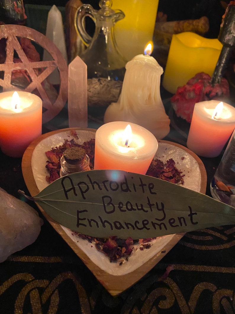 Glow Enhancement, Beauty Enhancement, Special Ritual Oil Added to Your Personal Spell image