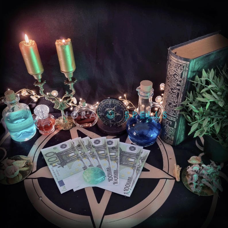 Millionaire Spell | Powerful Money, Wealth & Fortune Spell | Fast Results for Career, Success and Prosperity | White Magic 7 Days Casting image