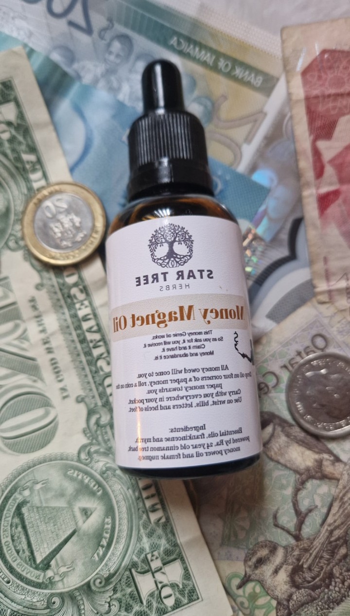 Money Magnet Oil Success Abundance Business image
