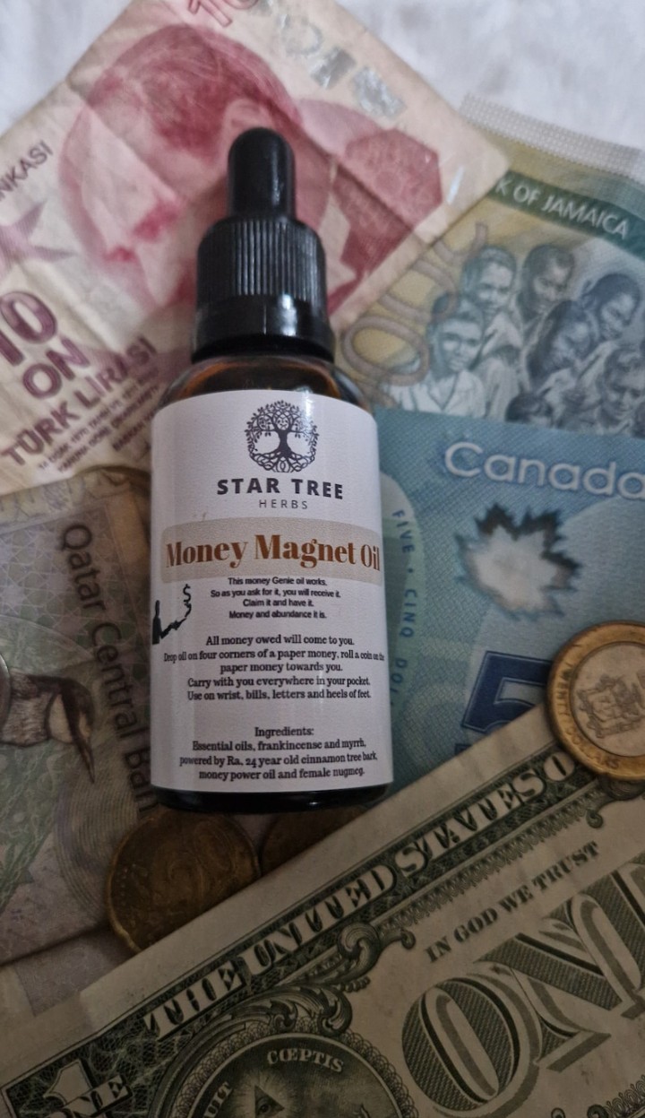 Money Magnet Oil Success Abundance Business image