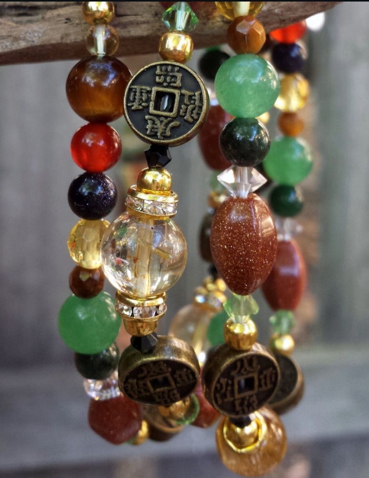 Law of Attraction-Abundance necklace, prosperity jewelry image