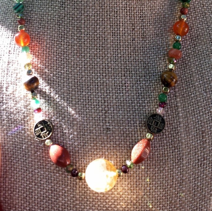 Law of Attraction-Abundance necklace, prosperity jewelry image