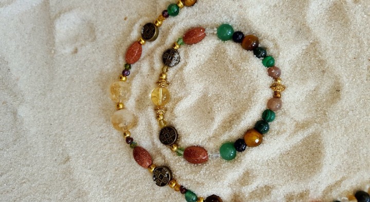 Law of Attraction-Abundance necklace, prosperity jewelry image