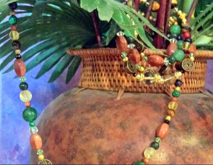 Law of Attraction-Abundance necklace, prosperity jewelry image