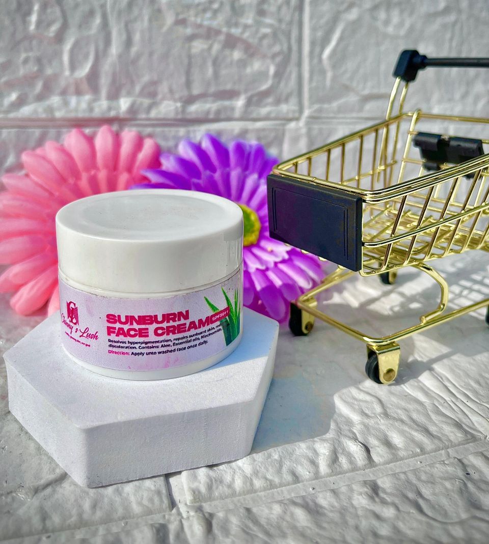 Sunburn Face Cream image