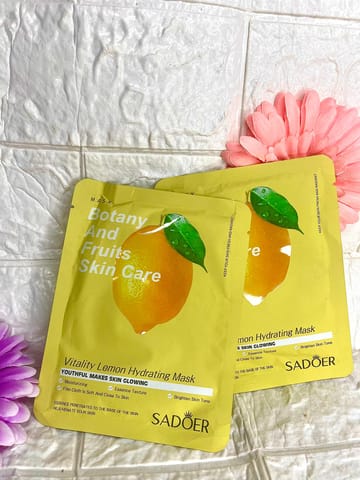 Vitality Lemon Facial mask