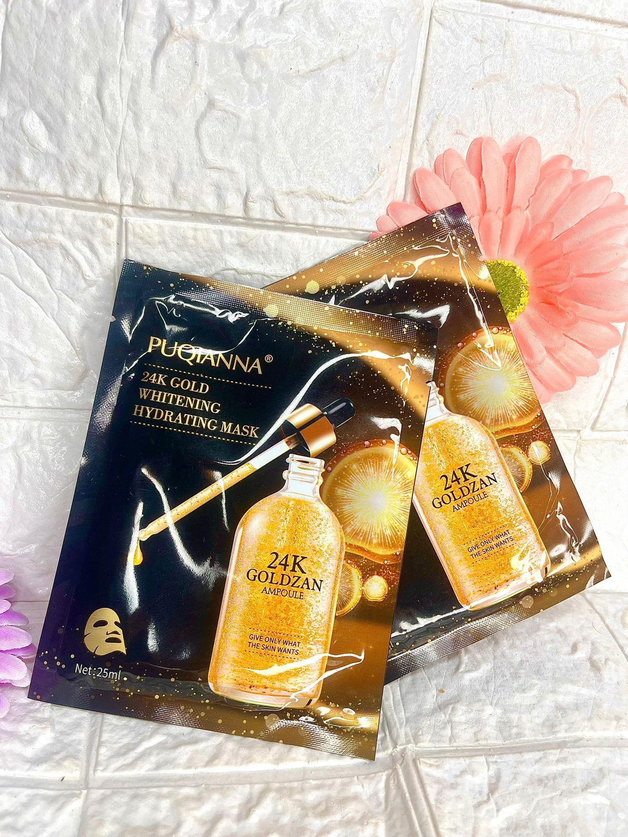 24k Gold Whitening Facial mask image