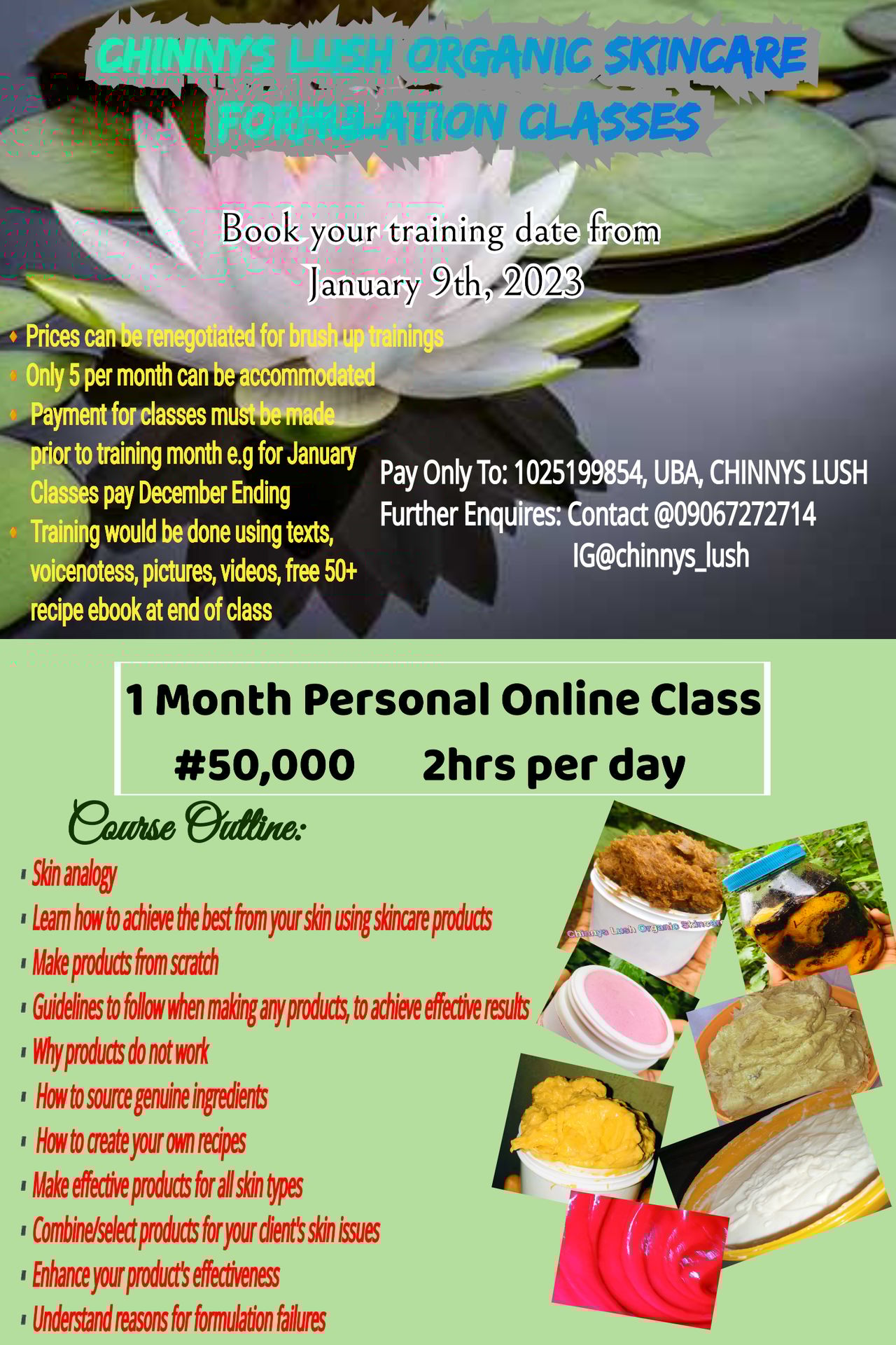 Training/Formulation Classes image