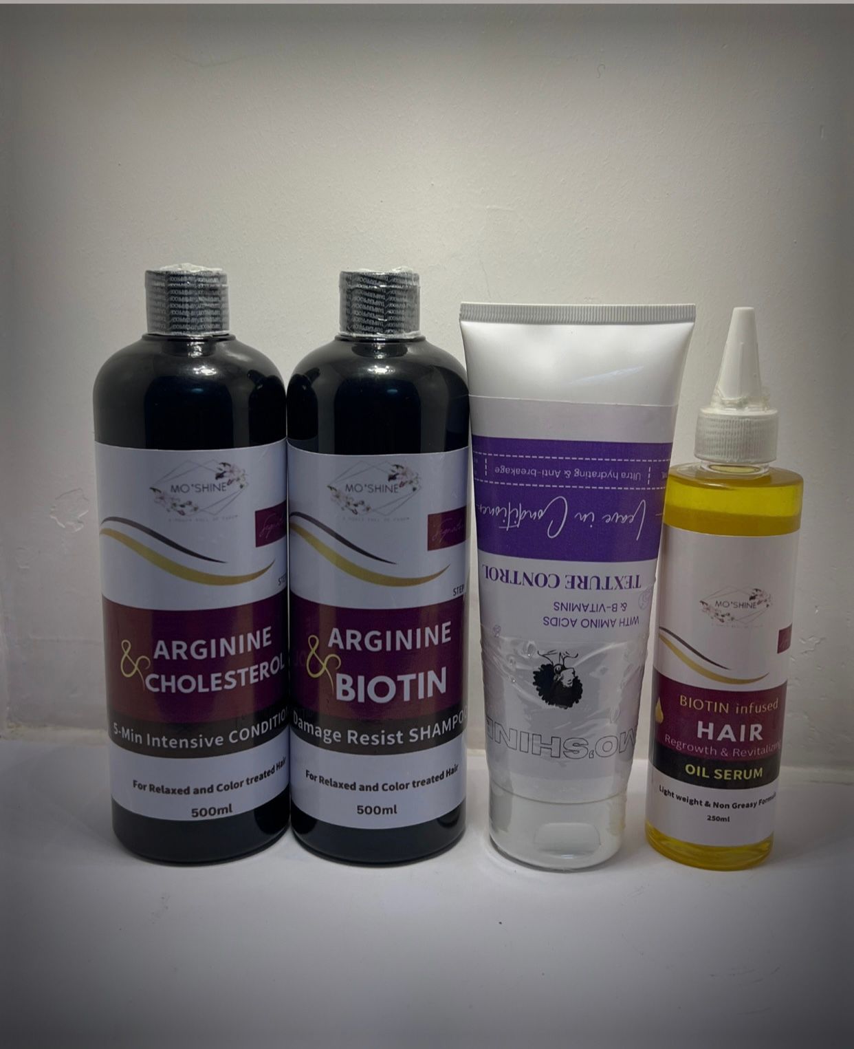Relaxed haircare set - with Arginine & Biotin image