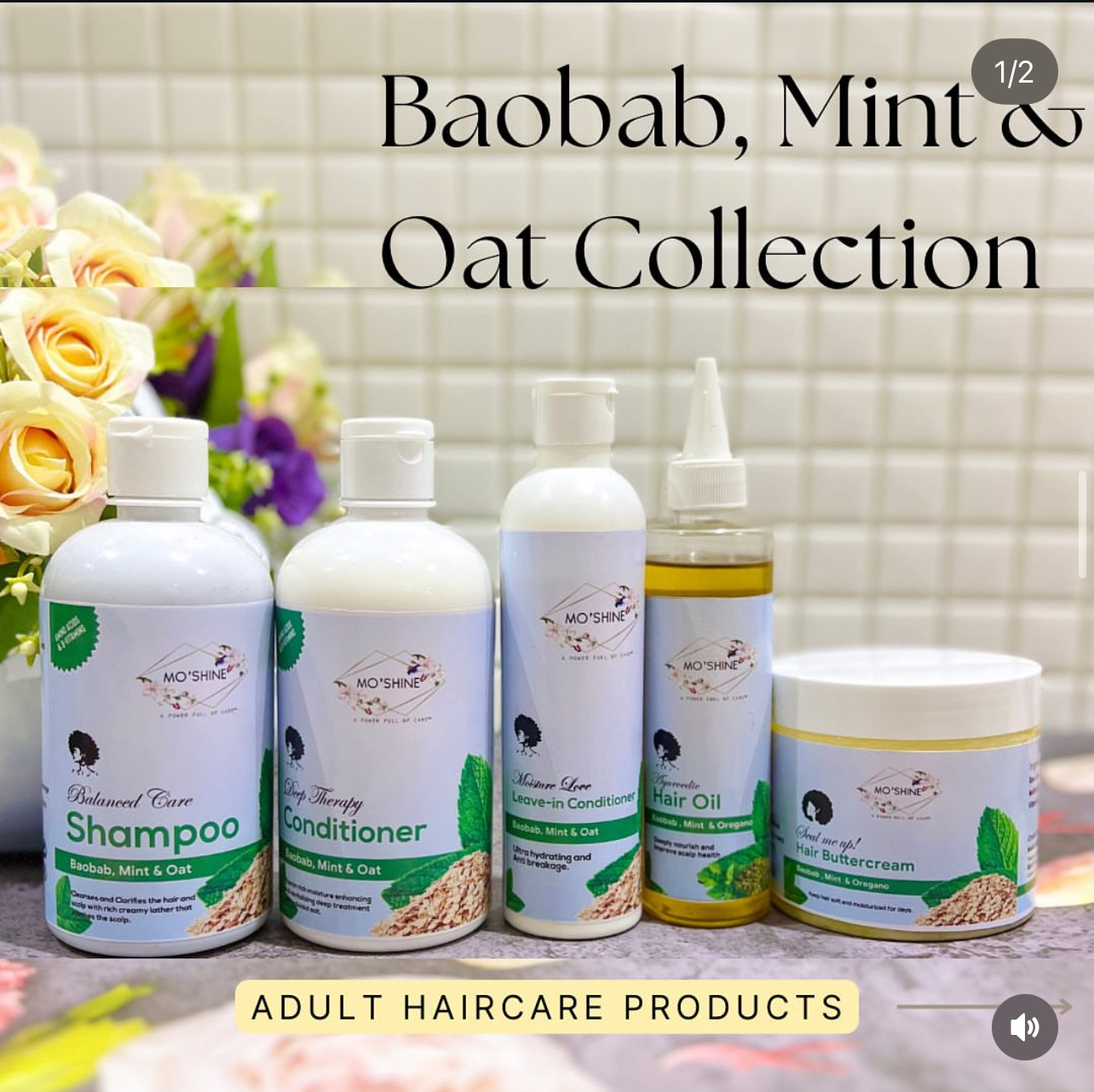 Baobab , Mint and Oat Collection