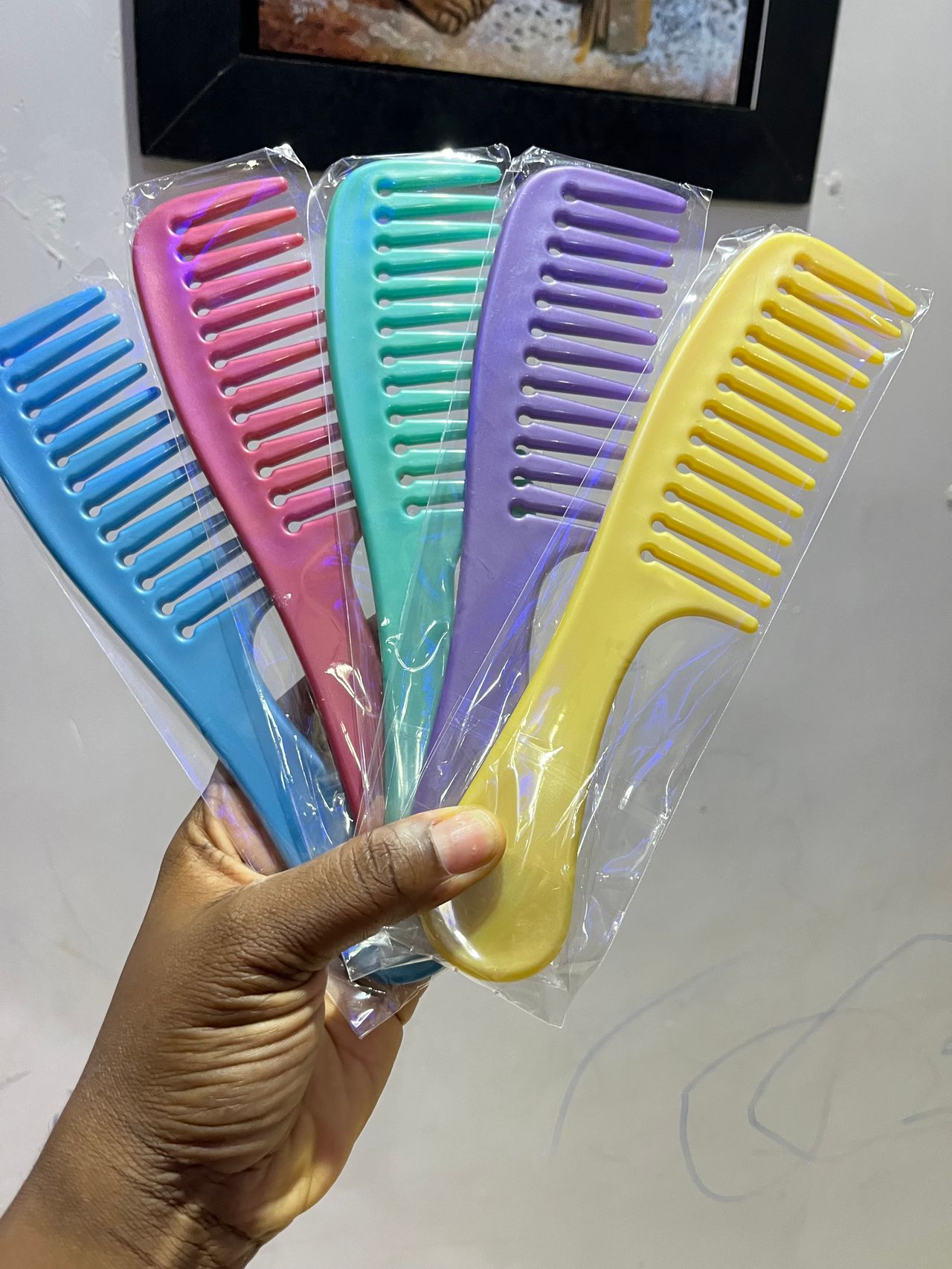 Sturdy big tooth comb image