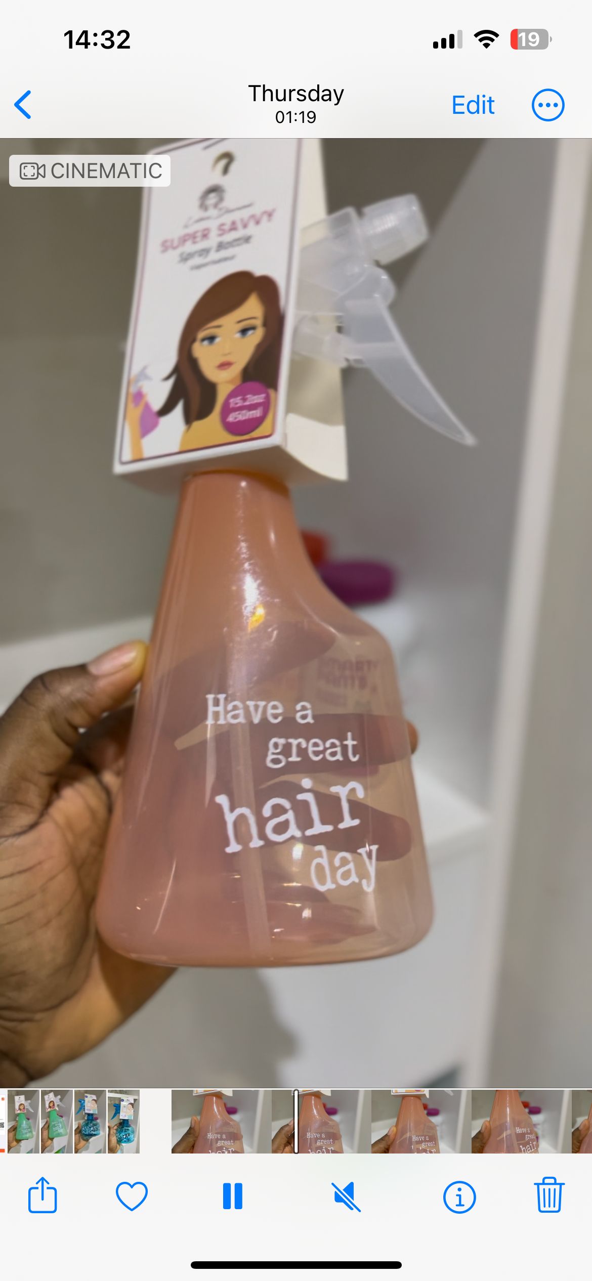 Labins diamond savvy Spray bottle image