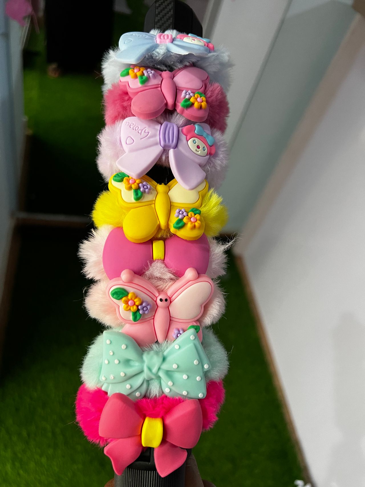 Fur scrunchies image