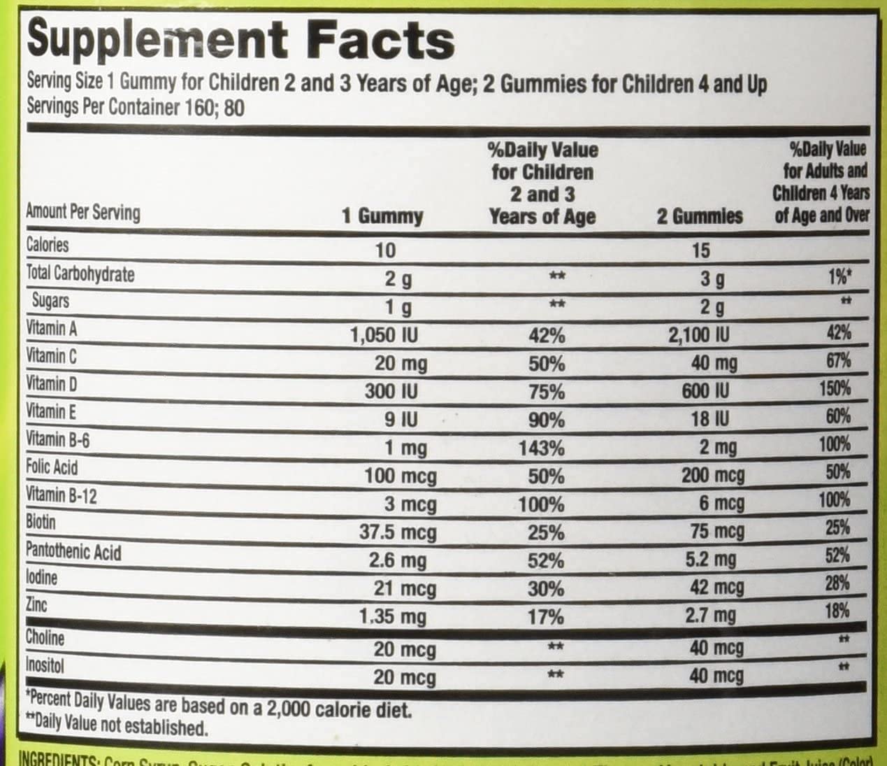 Kirkland Signature Children Multivitamin Gummies image