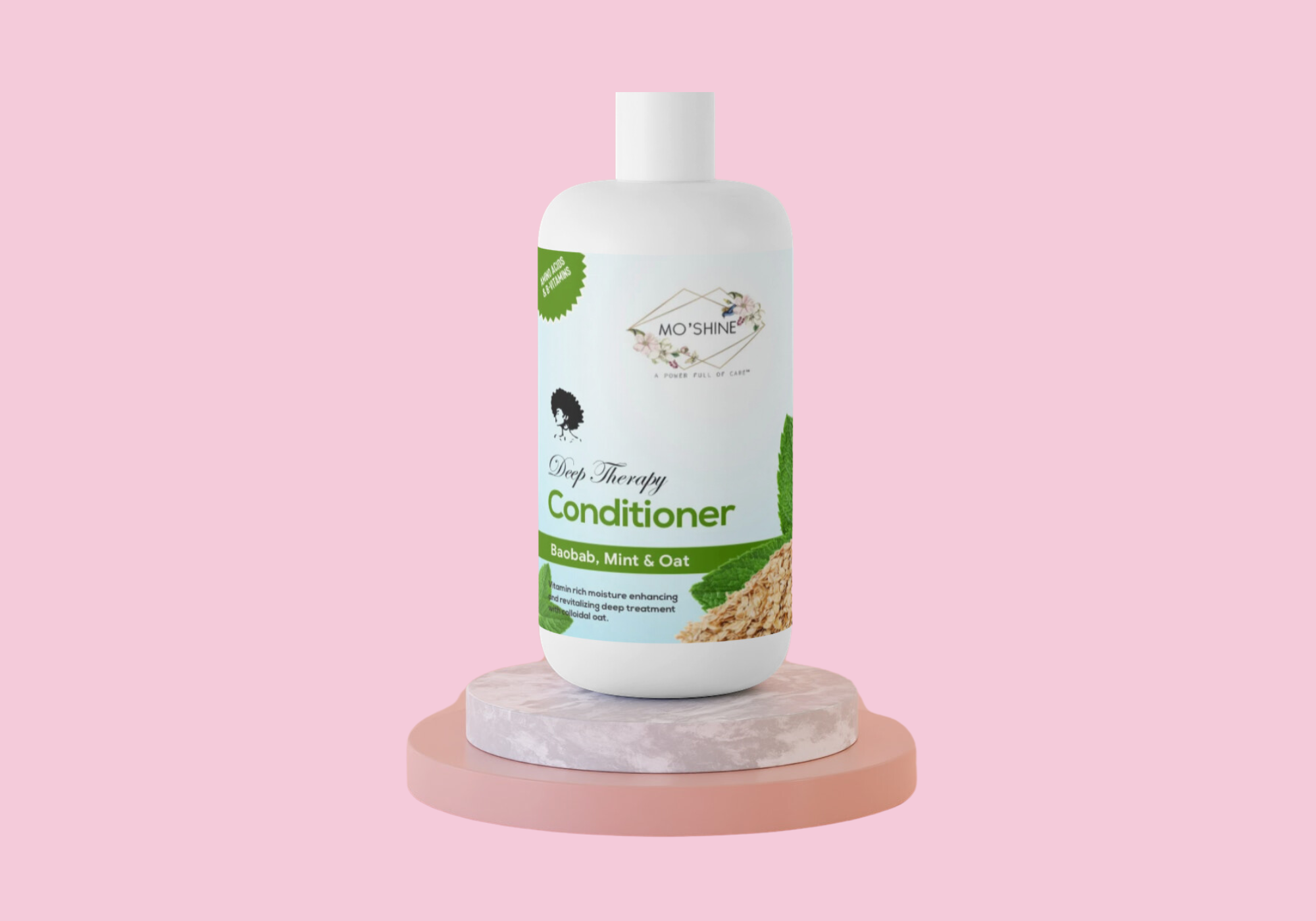 Baobab, Mint and Oat Deep therapy Conditioner