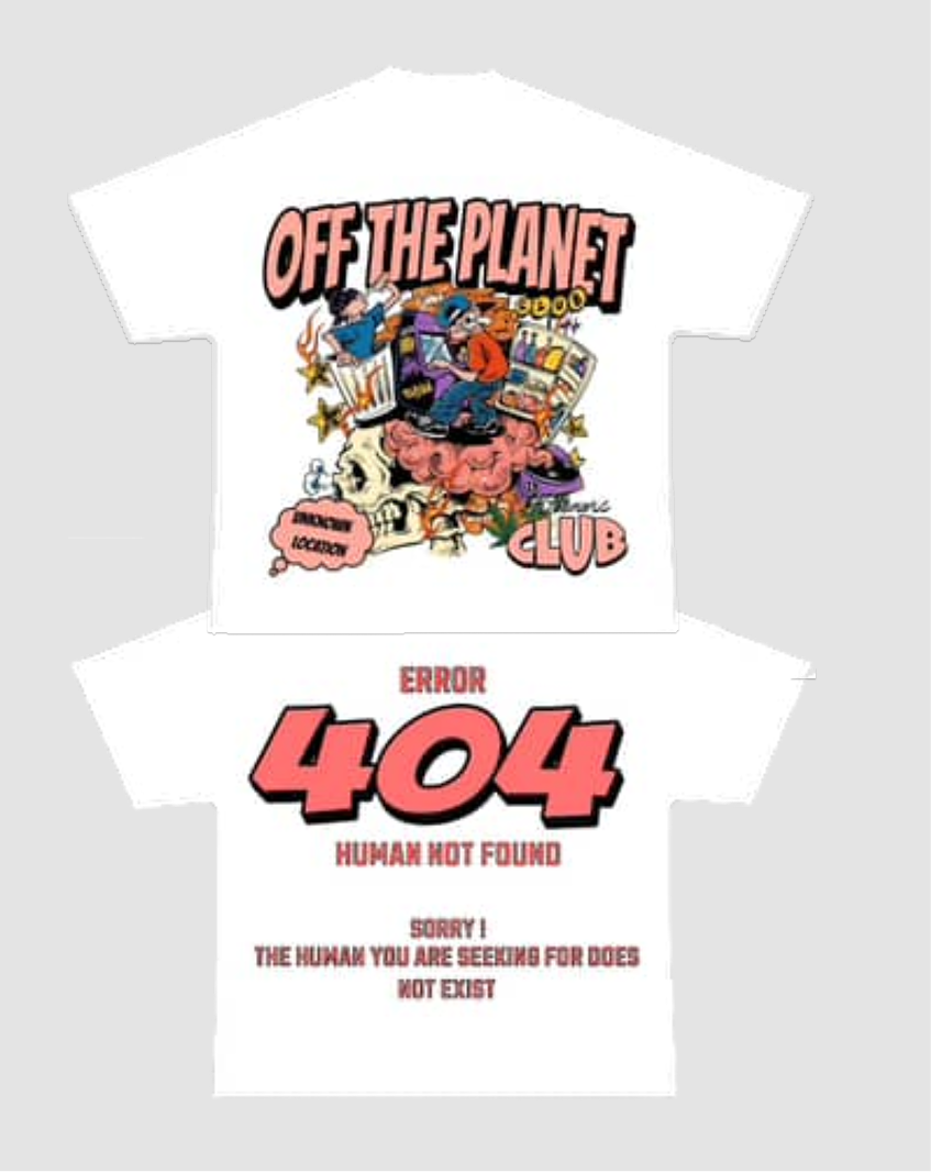 OFF THE PLANET CLUB  SHIRT WHITE Image