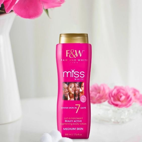 FAIR AND WHITE MISS WHITE LOTION
