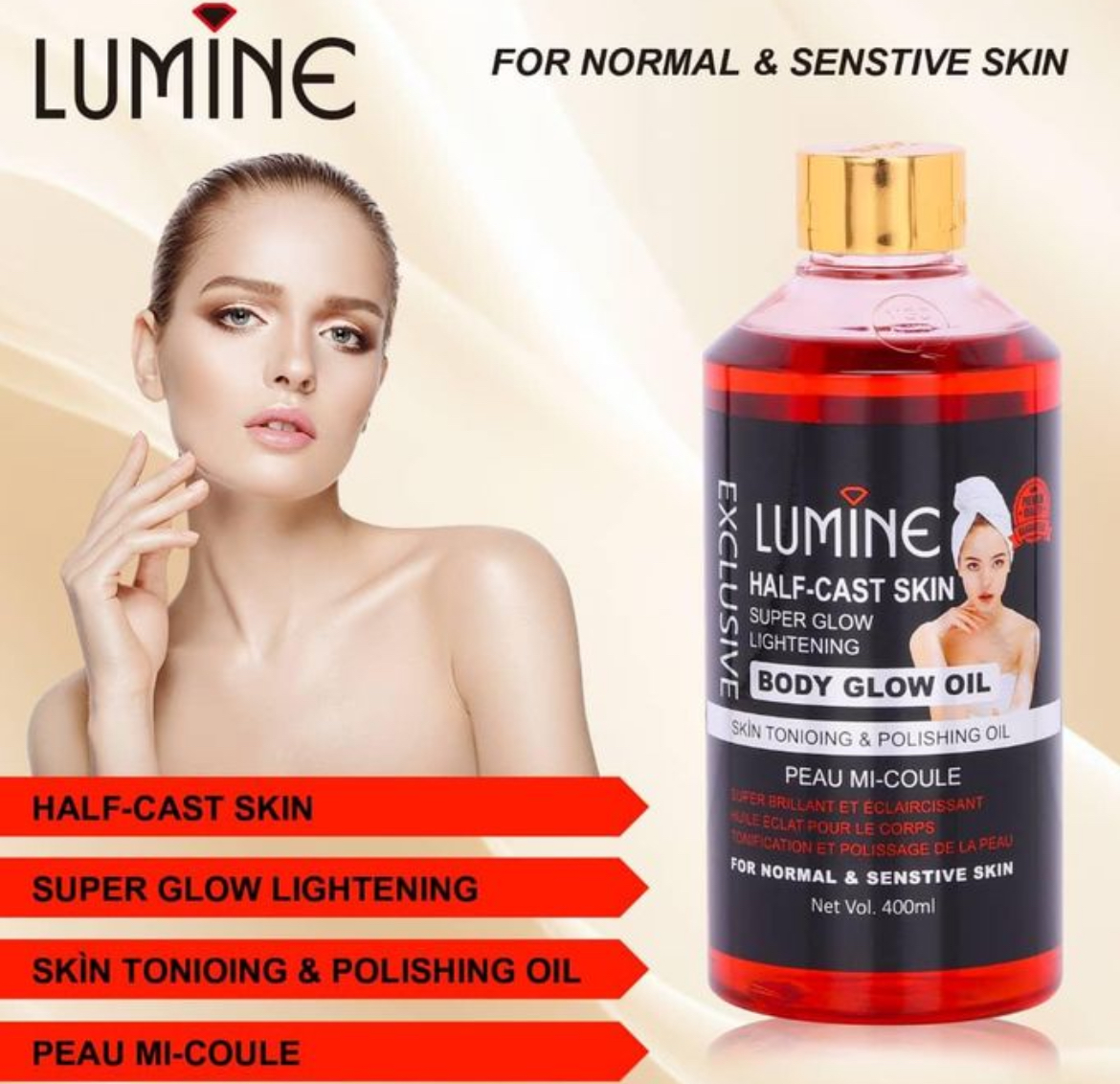 LUMINE HALF CAST GLOW BATH
