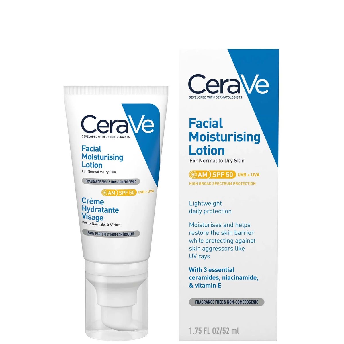 CERAVE FACIAL MOISTURIZING LOTION AM