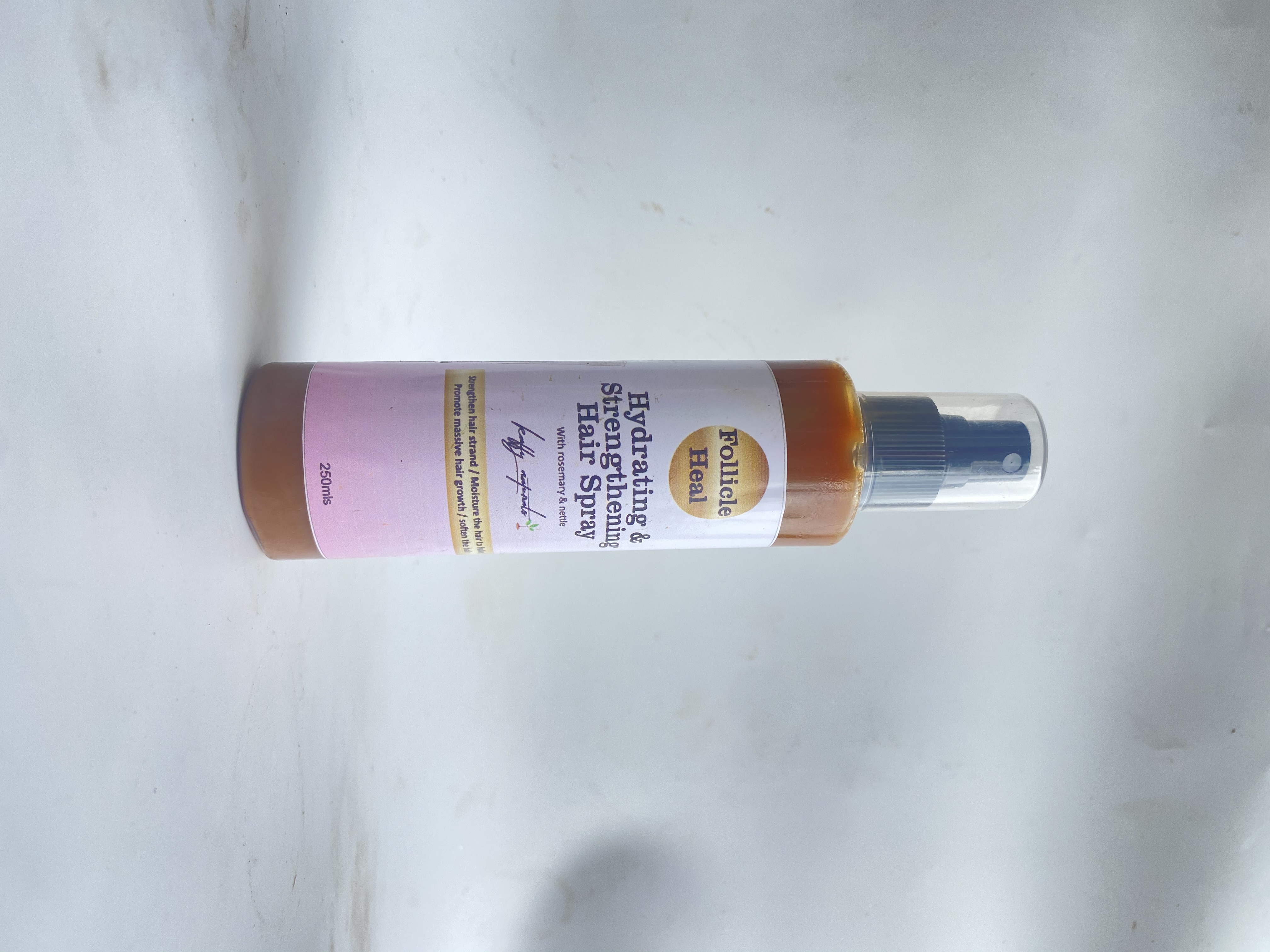 Hair strengthening spray