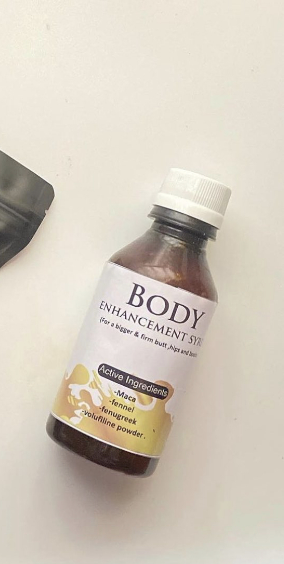 Butt & hips enhancement syrup mix