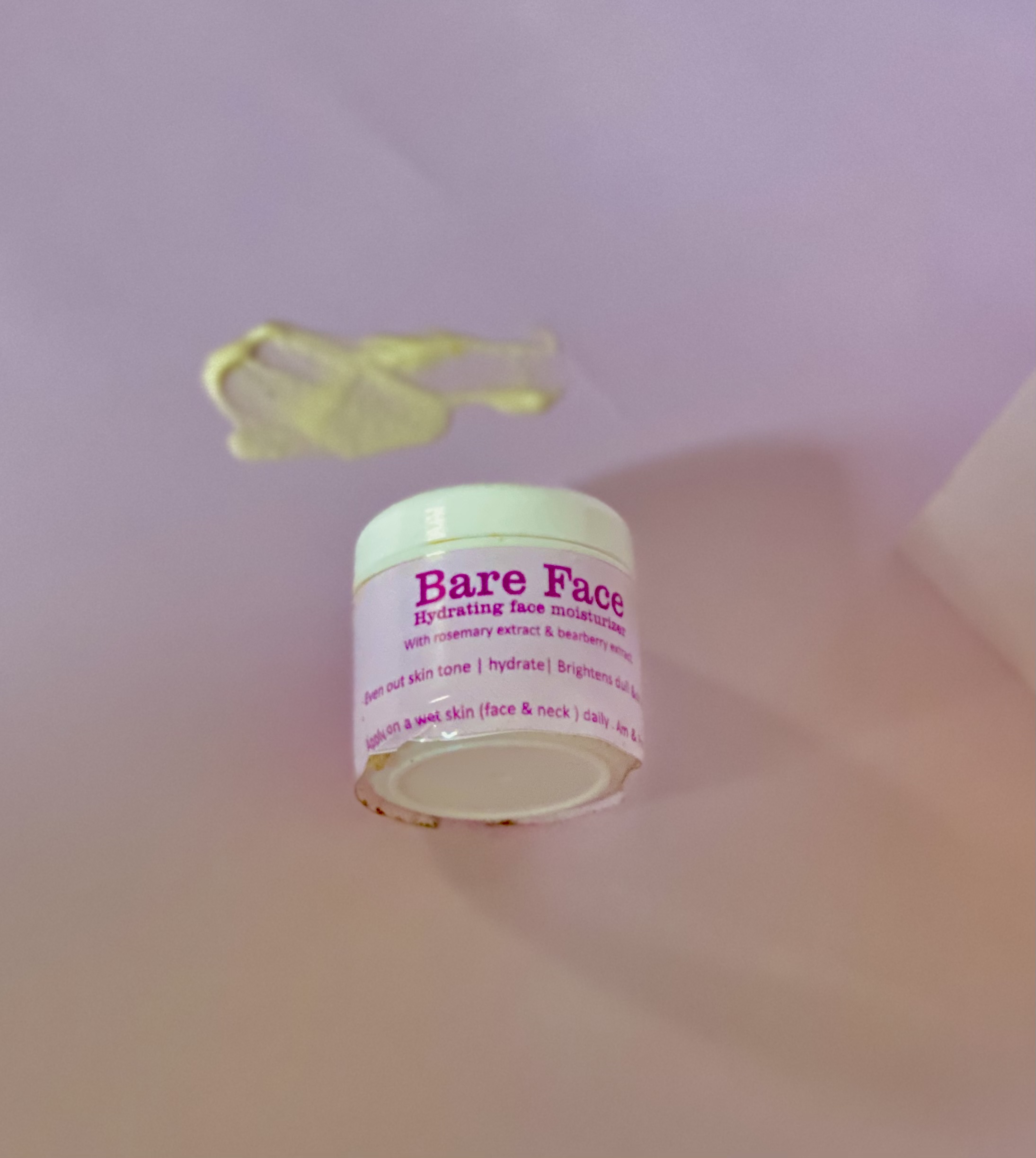Hydrating face moisturizer