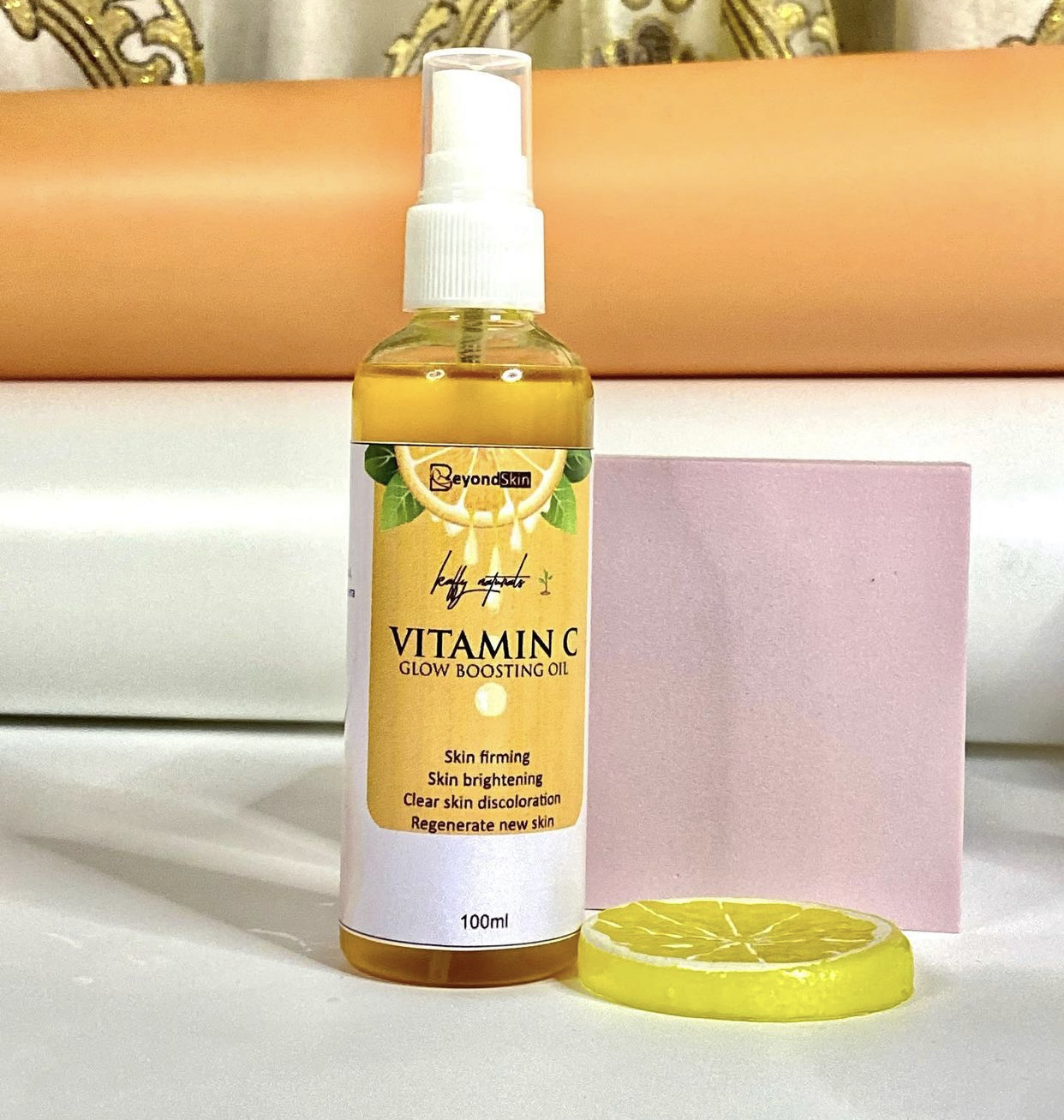 Vitamin c glow boosting oil