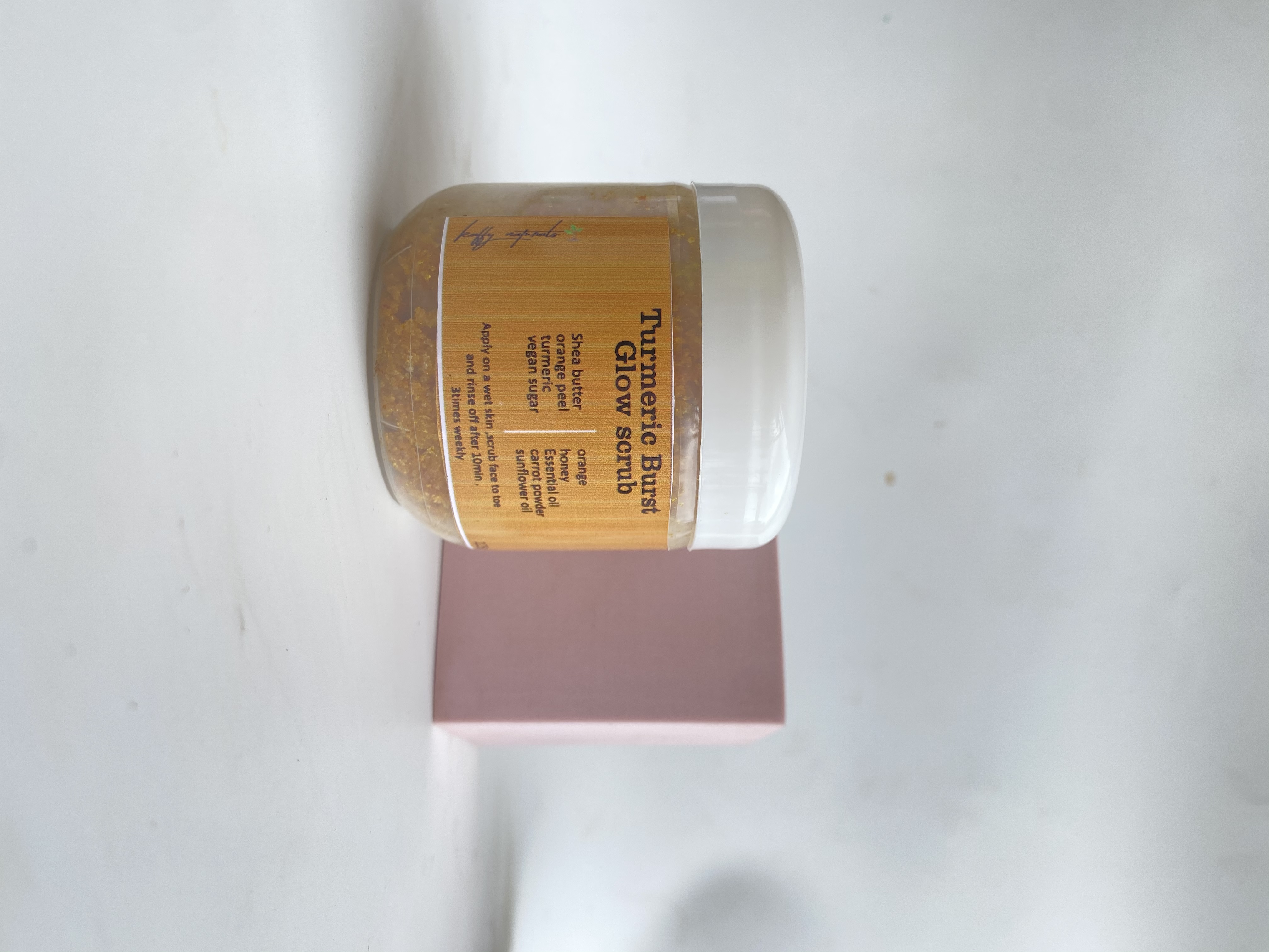 Turmeric scrub
