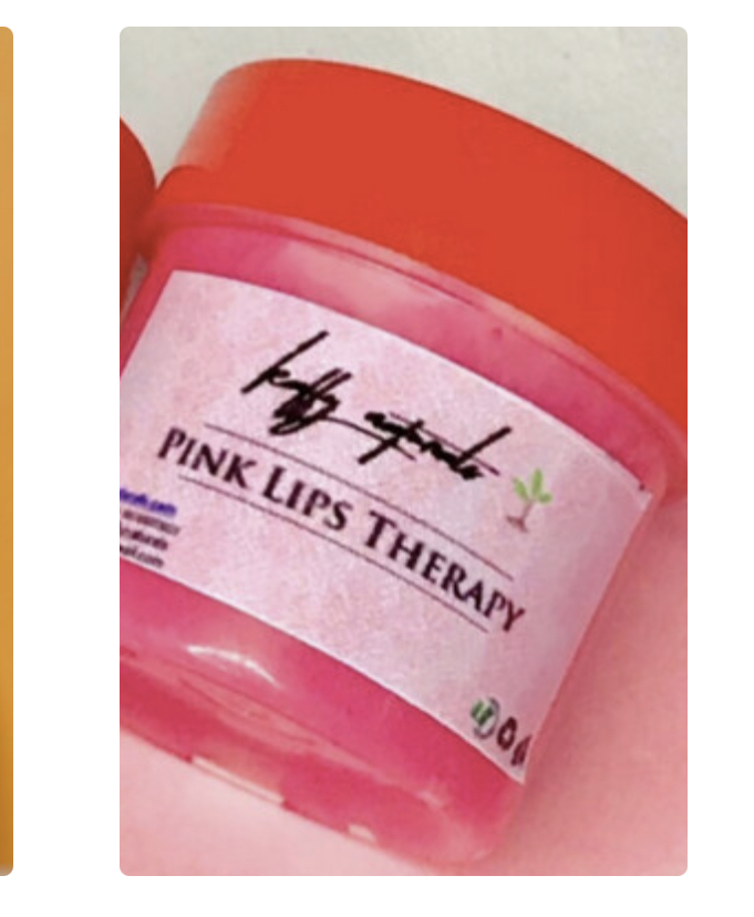 Pink lips cream