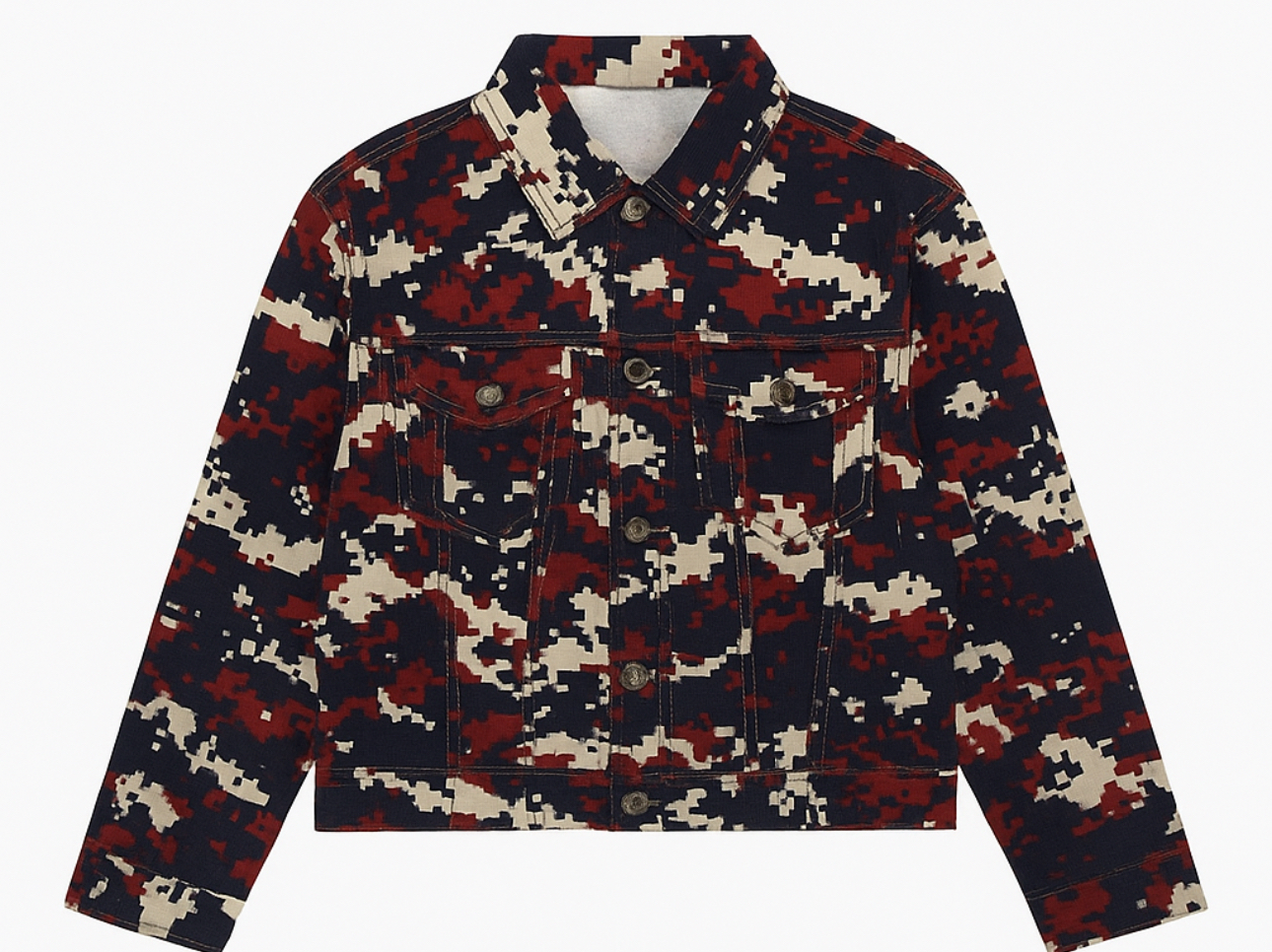 TWELVE DENIM CAMOUFLAGE